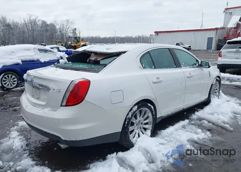 2012 Lincoln Mks z USA, uszkodzony, nr VIN 1LNHL9DR6CG807234